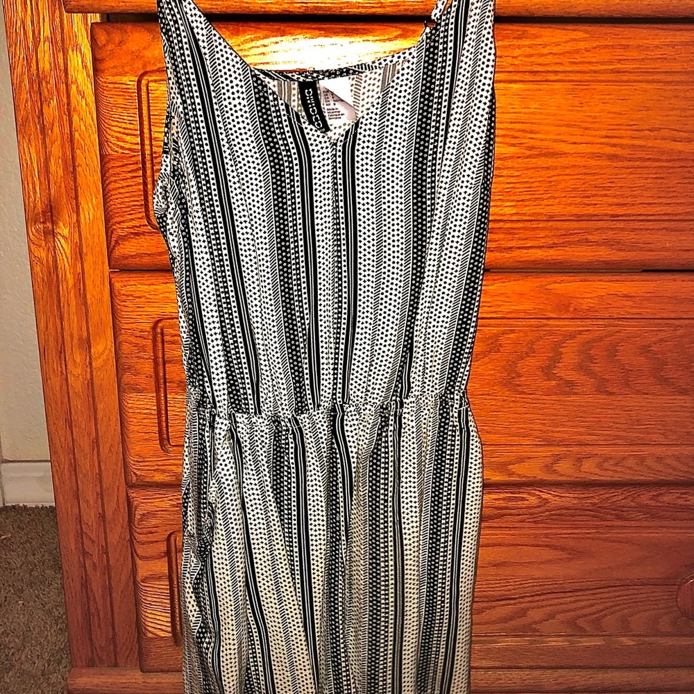 Black & White Romper